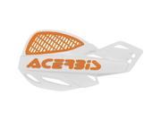 Acerbis Handguards vented Uniko White orange 2072671088