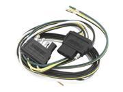 Wesbar 707270 4-Way Flat Wiring Connector; Trailer End; 18 in. Wishbone Harness; 18 in. Ground w/4 Wesbar 707270 4-Way Flat Wiring Connector; Trailer End; 18 in. Wishbone Harness; 18 in. Ground w/4