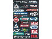 Factory Effex Sponsor logo Sticker Sheets Decal 15 68800