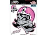 Lethal Threat Decals Girl Skull Helmet Lt88225
