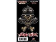 Lethal Threat Biker Skull 3x4.75 5 pk Lt55099