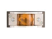 Optronics Mc81 As Chrome Plated Clearance Light Amber