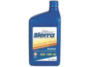 Sierra Oil 10w40 Fcw Semi Syn Qt At 12 18 9551 2