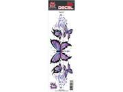 Lethal Threat Decals Purple Butterfly Lt00436