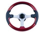 Uflex Steering Wheel red black Grips Spargi r s
