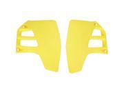 Replacement Plastic For Suzuki Rad Cover Rm250 89 92 Yellow Su02909101
