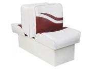 Wise Seating Lounge Seat 10 White red 8wd1130 925