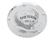 Drag Specialties Live To Ride Derby Covers Ltr 5 h 11070157