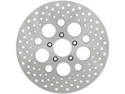 Drag Specialties Stainless Steel Drilled Brake Rotors Front S s 00 13