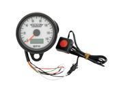140 Mph Programmable Mini Electronic Speedometers With Odometer
