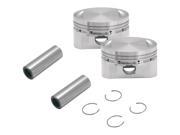 S s Cycle Replacement Pistons And Rings For S Motors Kit 84 9