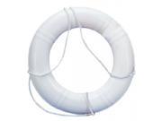 Dock Edge Life Ring Buoy 24in White Usa 55 241 f
