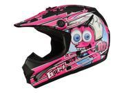 G max Gm46.2 Superstar Helmet Black pink Ym G3465401 Tc 14