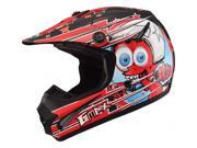 G max Gm46.2 Superstar Helmet Black red Ys G3465200 Tc 1