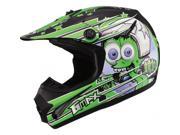 G max Gm46.2 Superstar Helmet Black green Ys G3465220 Tc 3