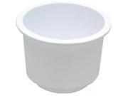 Seachoice Products Drink Holder White Large Recessed 79490