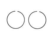 Parts Unlimited Snowmobile Pistons Ring Set Arctic Std Chrom R09688c