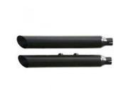 Rush Racing Products 3.5in. Slip on Mufflers 2.00in. Baffle Slash Up