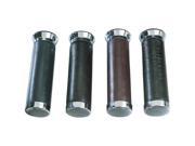 Parts Unlimited Leather covered Grips 82 99gl Black Ds243263