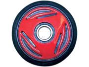 Parts Unlimited Colored Idler Wheels Bomb 165mm Red 47020033