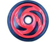 Parts Unlimited Colored Idler Wheels Pol 6.38 Indy Red