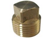 Handiman Marine Brass Plug Square Head 1 2 In B1100