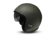 Zoan Helmets 3 4 Retro Open Face Helmet Matte Black Xl 032 137