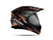 Zoan Helmets Synchrony Dual Sport Hetlmet T Hawk Orange 2xl