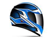 Zoan Helmets Thunder Youth Sn e Helmet Blue Medium 223 111sn e