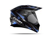 Zoan Helmets Synchrony Dual Sport Hetlmet T Hawk Blue 2xl 521 518sn