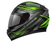 Zoan Helmets Blade Svs M c Helmet Reborn Green 2xl 035 258
