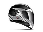 Zoan Helmets Thunder M c Helmet Silve R Xs 223 123