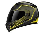 Zoan Helmets Flux 4.1 Sn Helmet Commander Gloss Yellow Xxl 137 158sn
