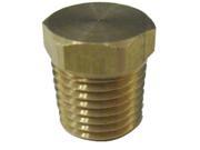 Handiman Marine Brass Plug Hex Head 1 4 In B1104
