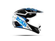 Zoan Helmets Mx 1 O f Helmet Sniper Blue 2xl 021 518