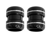 Modquad Exhaust Clamp Grooved Tommey Black Ehc1 blk