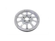 V twin Manufacturing Rear Pulley 66 Tooth Chrome 20 0697