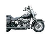 True Dual Crossover Headers And Mufflers For Softails Exhaust Bl