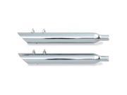 Rush Racing Products 3in. Slip on Mufflers 2.25in. Baffle Baloney Cut