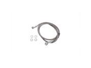 V twin Manufacturing Stainless Steel 53 Front Brake Hose