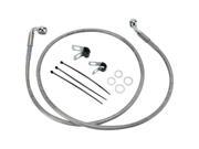 Drag Specialties Extended Length Stainless Steel Brake Line Kits Ft Fx