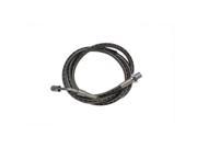 V twin Manufacturing Stainless Steel Front Brake Hose 44 1 2