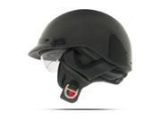 Zoan Helmets Route 66 Half Helmet Bla Ck Xxs 031 012