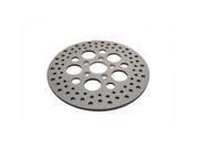 V twin Manufacturing 11 1 2 Drilled Rear Brake Disc 23 9926