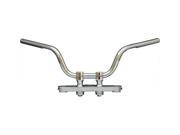 West eagle Mid Bobber Bar Stainless Dimpled 0808
