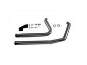 V twin Manufacturing Exhaust Header Set Flush Cut Style 1800 0102