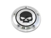 V twin Manufacturing Skull Point Cover Black 42 1260