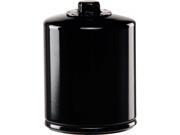 HiFlo Oil Filter with Back Flow Valve Racing Black American VTwin HF171BRC
