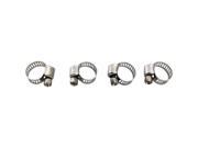 Moose Racing Gear Drive Hose Clamps Ss 8 22mm 4pk 24020168