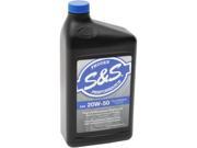 S s Cycle Oil S And S 20w50 Syn Qt 153755